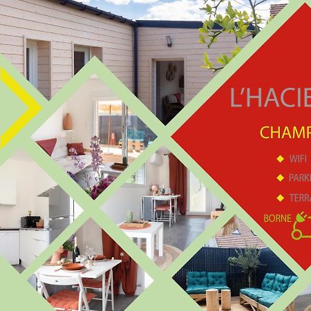הוילה Châlons-en-Champagne L'Hacienda Champenoise מראה חיצוני תמונה